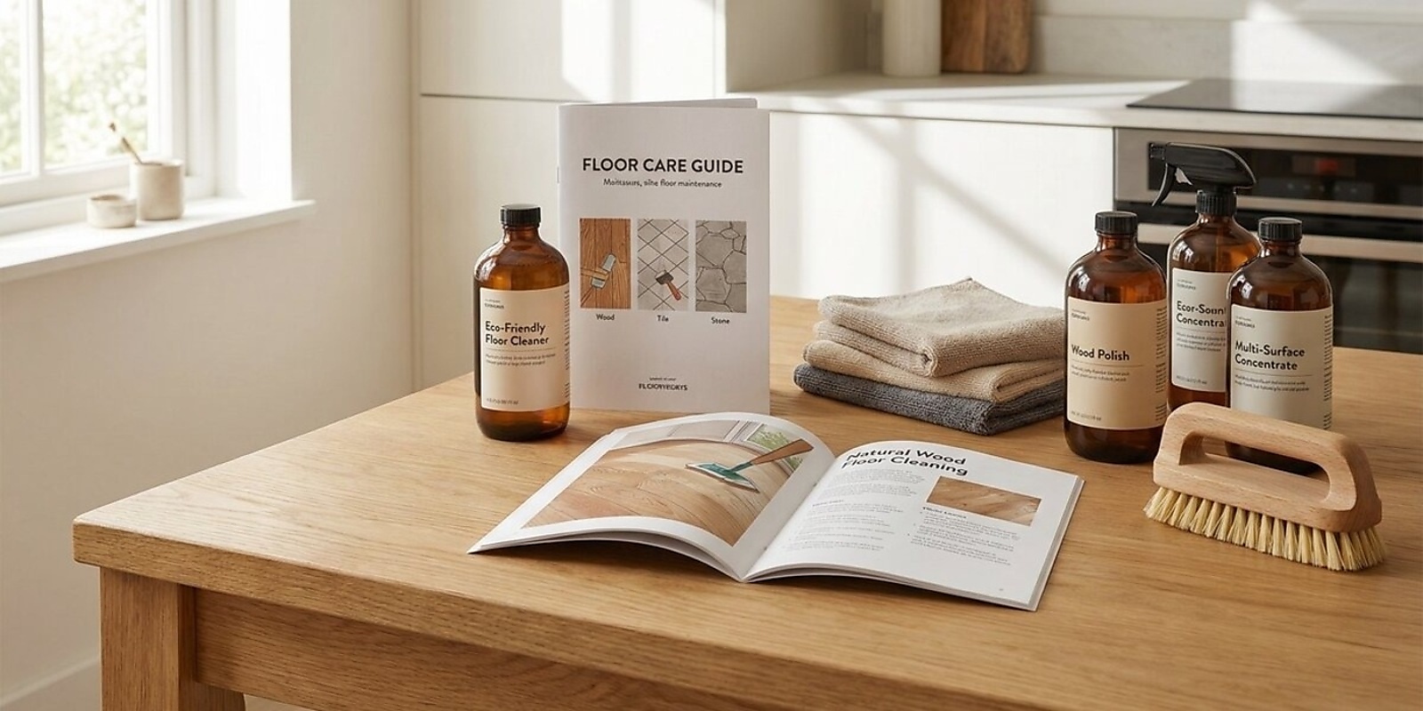 Reinigungsanleitung und Pflegeprodukte